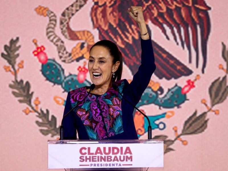 Claudia Sheinbaum primera presidenta de México