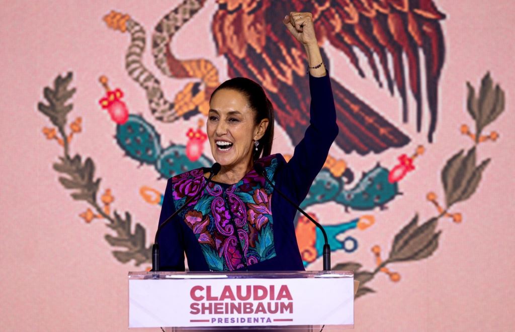 Claudia Sheinbaum primera presidenta de México